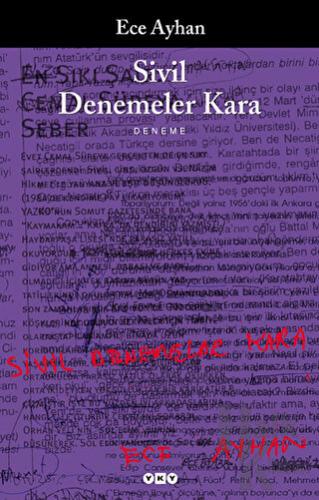 Sivil Denemeler Kara - Halkkitabevi