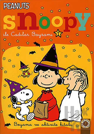 Snoopy İle Cadılar Bayramı 1 - Boyama ve Aktivite Kitabı - Halkkitabev