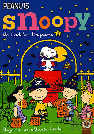 Snoopy İle Cadılar Bayramı 2 - Boyama ve Aktivite Kitabı