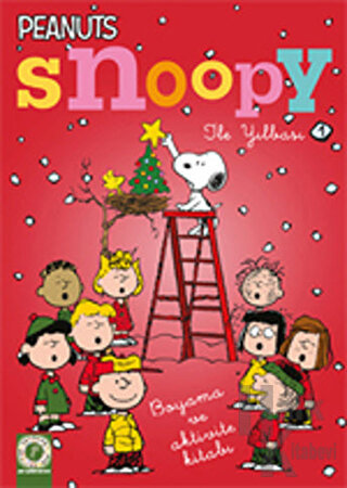 Snoopy İle Yılbaşı 1 - Boyama ve Aktivite Kitabı - Halkkitabevi