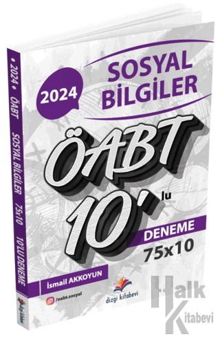 Sosyal Bilgiler ÖABT 10'lu Deneme - Halkkitabevi