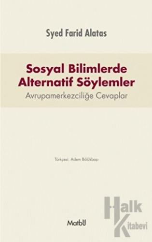 Sosyal Bilimlerde Alternatif Söylemler