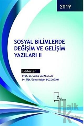 Sosyal Bilimlerde Değişim ve Gelişim Yazıları 2