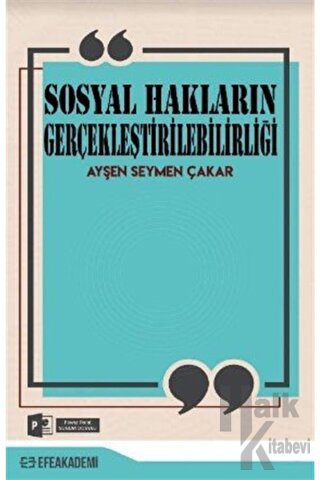 Sosyal Hakların Gerçekleştirilebilirliği