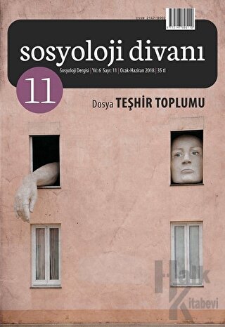 Sosyoloji Divanı Sayı: 11 Ocak - Haziran 2018