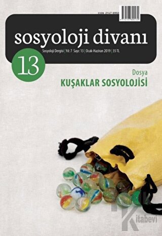 Sosyoloji Divanı Sayı: 13 Ocak - Haziran 2019 - Halkkitabevi