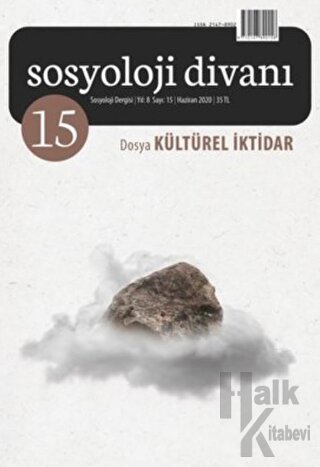 Sosyoloji Divanı Sayı: 15 Haziran 2020 - Halkkitabevi