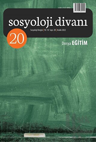 Sosyoloji Divanı Sayı: 20 Aralık 2022