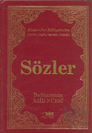 Sözler (Büyük Boy) (Ciltli)