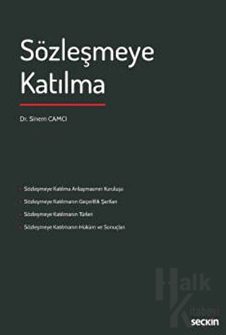 Sözleşmeye Katılma (Ciltli)