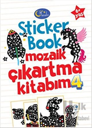 Sticker Book Mozaik Çıkartma Kitabım 4 - Halkkitabevi