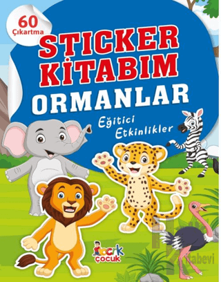 Sticker Kitabım Ormanlar - Halkkitabevi