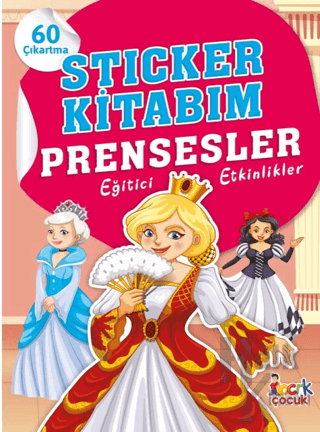 Sticker Kitabım Prensesler - Halkkitabevi