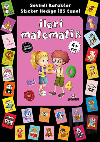 Stickerlı 4+ Yaş İleri Matematik