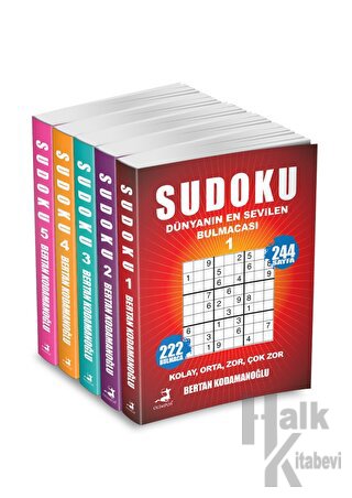 Sudoku 5 Kitap Set
