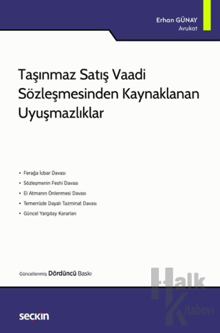 Taşınmaz Satış Vaadi Sözleşmesinden Kaynaklanan Uyuşmazlıklar - Halkki