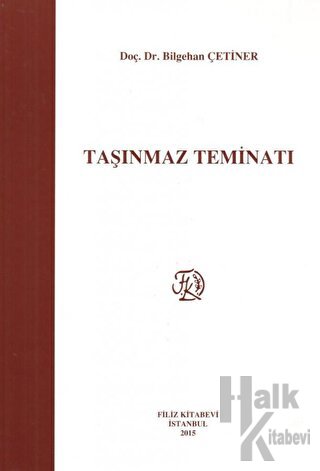 Taşınmaz Teminatı (Ciltli) - Halkkitabevi