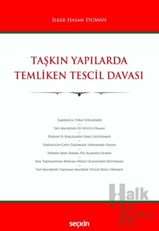 Taşkın Yapılarda Temliken Tescil Davası - Halkkitabevi