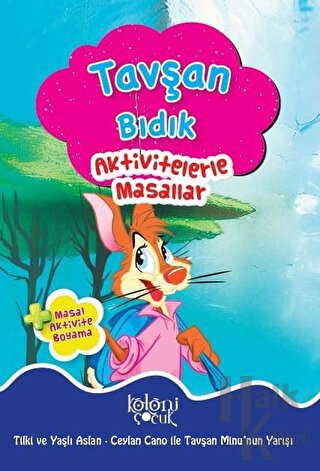 Tavşan Bıdık - Aktivitelerle Masallar - Halkkitabevi