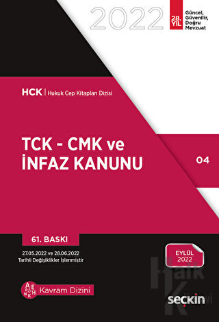 TCK - CMK ve İnfaz Kanunu