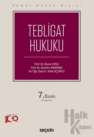 Tebligat Hukuku (THD) - Halkkitabevi