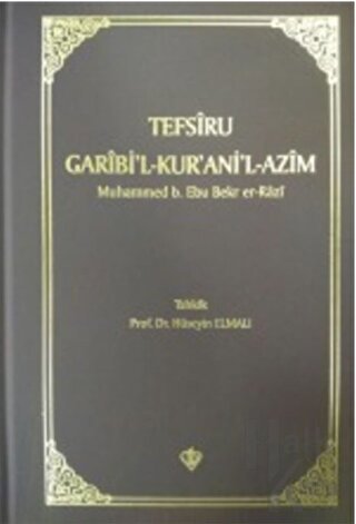 Tefsiru Garibi'l - Kur'ani'l-Azim (Ciltli) - Halkkitabevi