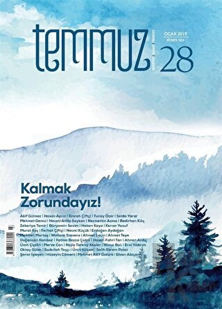 Temmuz Dergisi Sayı:28 Ocak 2019