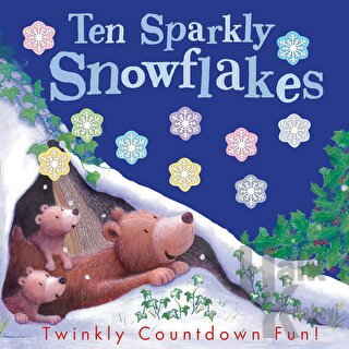 Ten Sparkly Snowflakes - Halkkitabevi