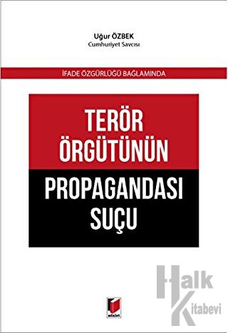 Terör Örgütünün Propagandası Suçu - Halkkitabevi