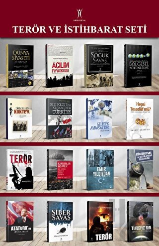 Terör ve İstihbarat Seti 16 Kitap