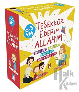 Teşekkür Ederim Allah'ım (4 Kitap Takım)