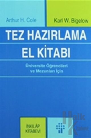 Tez Hazırlama El Kitabı