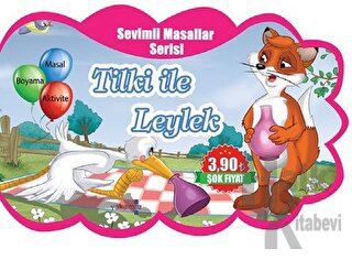 Tilki ile Leylek - Sevimli Masallar Serisi - Halkkitabevi