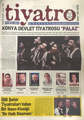 Tiyatro Gazetesi Sayı: 143 - Nisan 2023