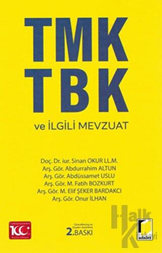 TMK TBK ve İlgili Mevzuat (Ciltli) - Halkkitabevi