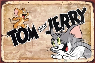 Tom ve Jerry Poster - Halkkitabevi