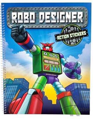 Top Model Robot Boyama Kitabı - Halkkitabevi