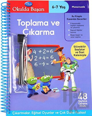 Toplama ve Çıkarma 6-7 Yaş (Ciltli) - Halkkitabevi