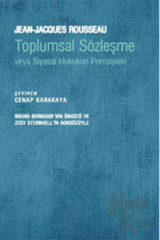 Toplumsal Sözleşme veya Siyasal Hukukun Prensipleri - Halkkitabevi