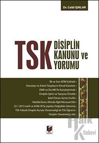 TSK Disiplin Kanunu ve Yorumu (Ciltli) - Halkkitabevi