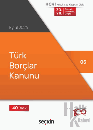 Türk Borçlar Kanunu (Cep Kitabı)