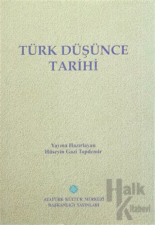 Türk Düşünce Tarihi (Ciltli) - Halkkitabevi