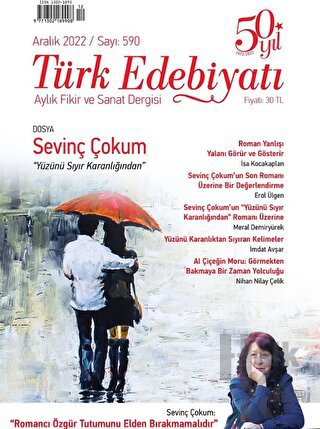 Türk Edebiyatı Dergisi Sayı: 590 Aralık 2022