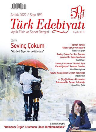 Türk Edebiyatı Dergisi Sayı: 590 Aralık 2022 - Halkkitabevi