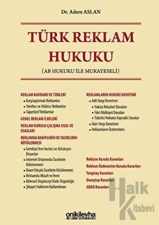 Türk Reklam Hukuku (Ciltli)