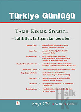 Türkiye Günlüğü Dergisi Sayı: 119