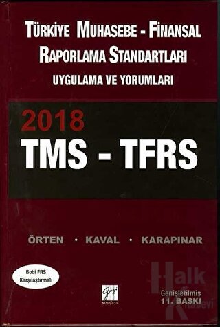 Türkiye Muhasebe - Finansal Raporlama Standartları TMS - TFRS 2018