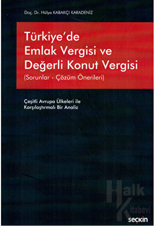 Türkiye'de Emlak Vergisi ve Değerli Konut Vergisi - Halkkitabevi