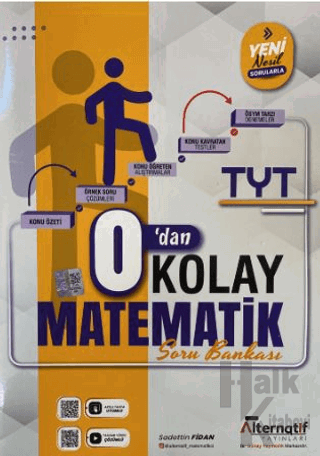 TYT 0'dan Kolay Matematik Soru Bankası - Halkkitabevi