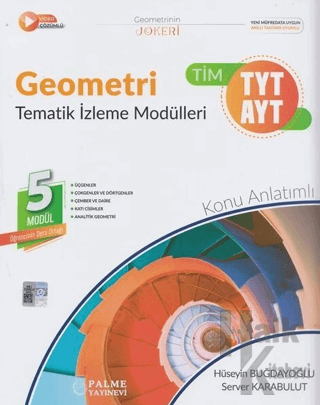 TYT AYT Geometri TİM Tematik İzleme Modülleri Konu Anlatımlı - Halkkit